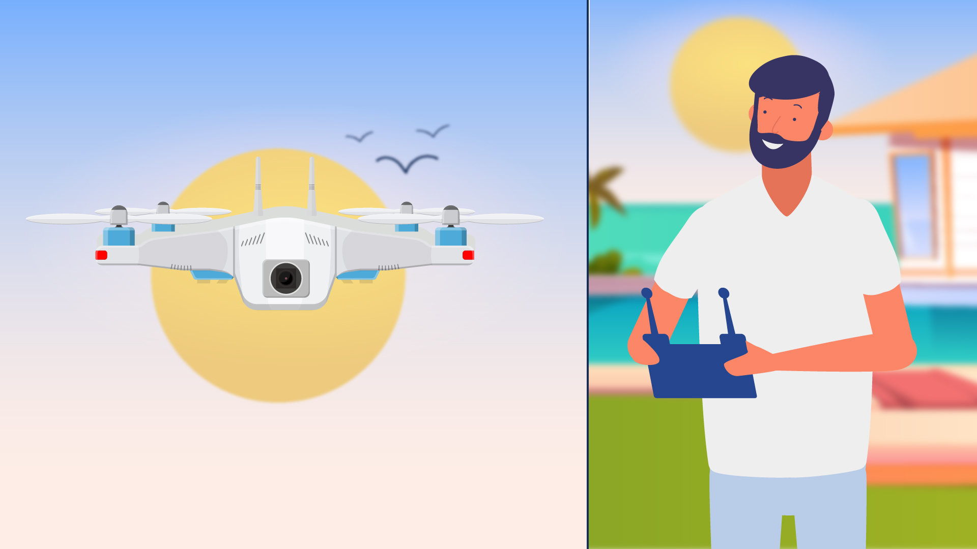 Vídeos aéreos  con drone